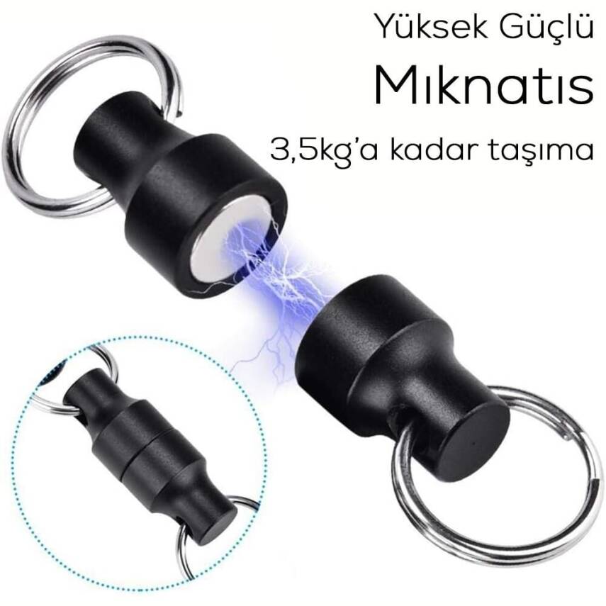 Shufa Çift Karabinalı Mıknatıs Ekipman Tutucu - 3