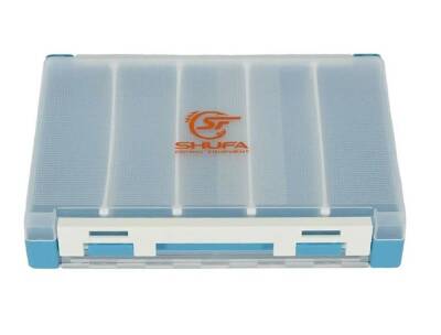 Shufa Çift Taraflı Slikon Ve Jighead Kutusu 110mm - 2