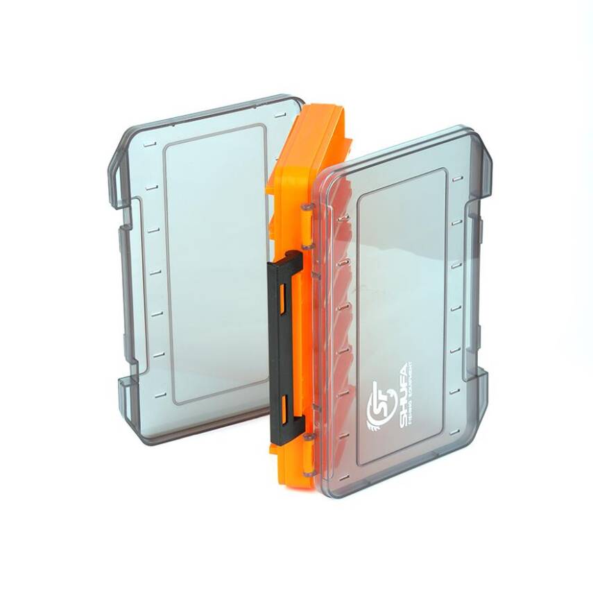 Shufa Lure Box Çift Taraflı Kutu 105mm - Turuncu - 1