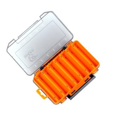 Shufa Lure Box Çift Taraflı Kutu 105mm - Turuncu - 2