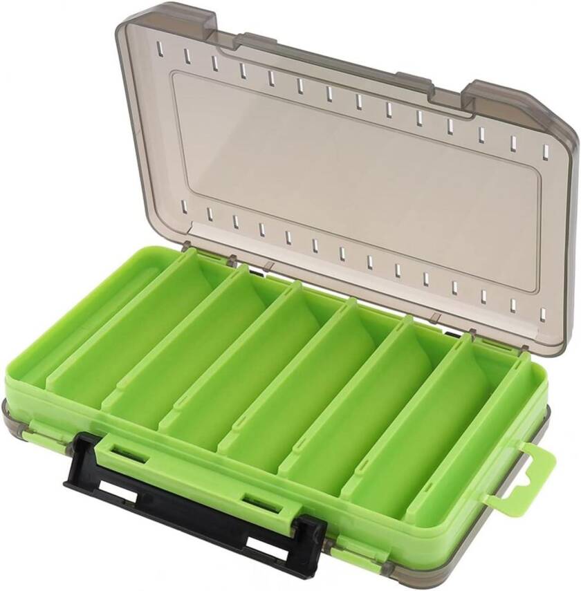 Shufa Lure Box Çift Taraflı Kutu 105mm - Yeşil - 1