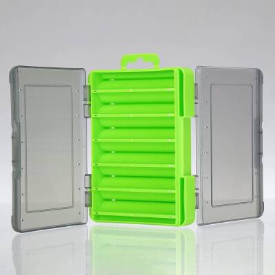 Shufa Lure Box Çift Taraflı LRF Yem Kutusu 85mm - Yeşil