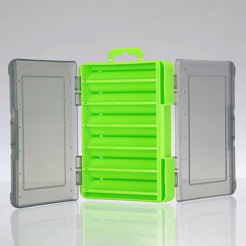 Shufa Lure Box Çift Taraflı LRF Yem Kutusu 85mm - Yeşil - 1