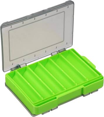 Shufa Lure Box Çift Taraflı LRF Yem Kutusu 85mm - Yeşil - 2