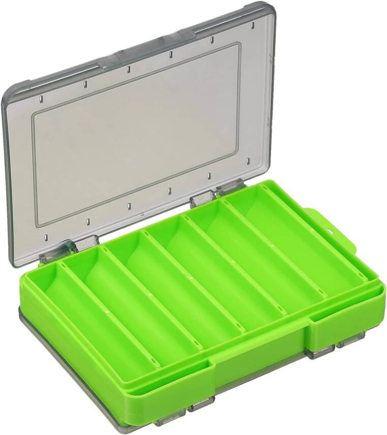 Shufa Lure Box Çift Taraflı LRF Yem Kutusu 85mm - Yeşil - 2