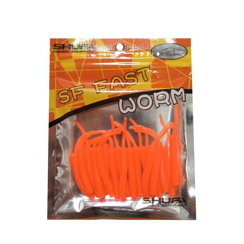 Shufa SF Fast Worm 5.1cm Lrf Silikon Yem - 2