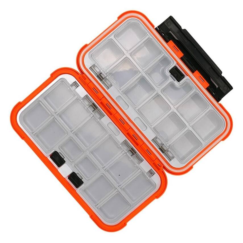 Shufa Su Geçirmez 16 Gözlü LRF Kutusu - Turuncu - 2