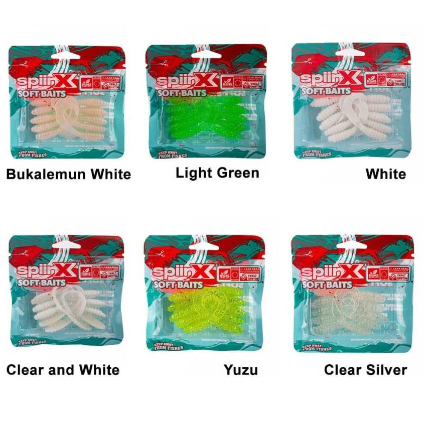 Spiinx Crazy Tail Kuyruk 75mm Silikon Yem - 2