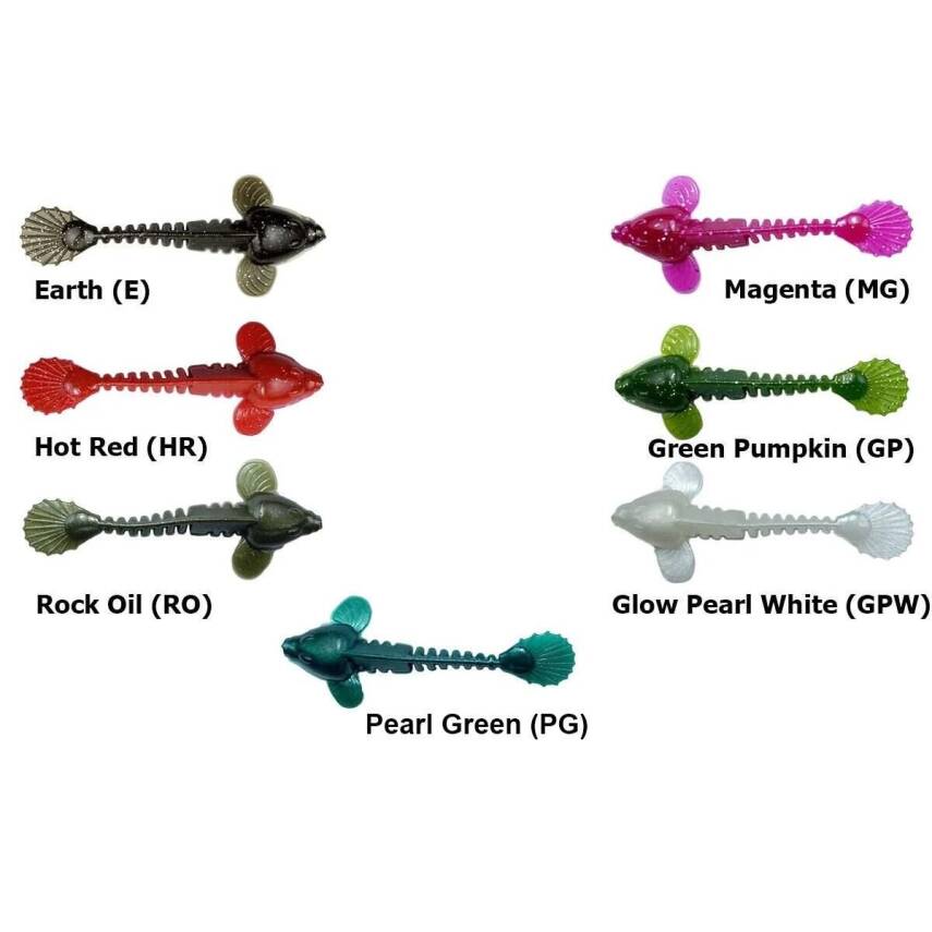 Spiinx Gobby 5cm Lrf Silikon Yem - 1