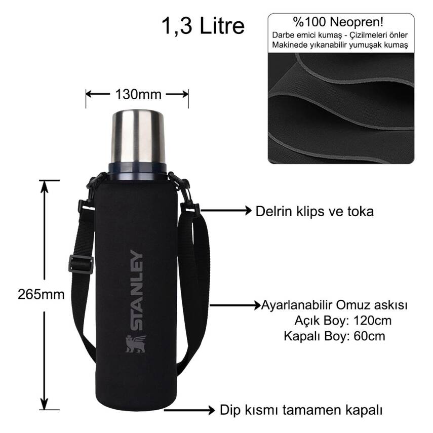 Stanley Neopren Termos Kılıfı - 1.3 Lt Klasik - 2