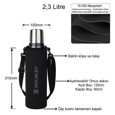 Stanley Neopren Termos Kılıfı - 2.3 Lt Klasik - 2