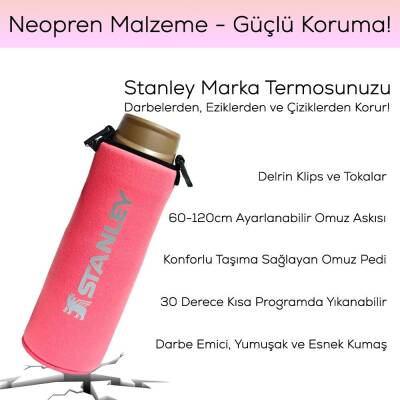 Stanley Koruyucu Neopren Termos Kılıfı 1 lt Adventure (Kulpsuz) - 2
