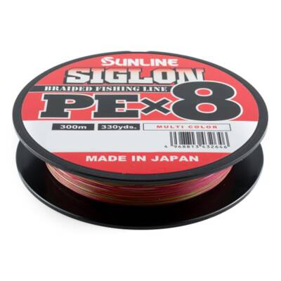 Sunline Siglon Braid Pe x8 300m Multicolor İp Misina - 2