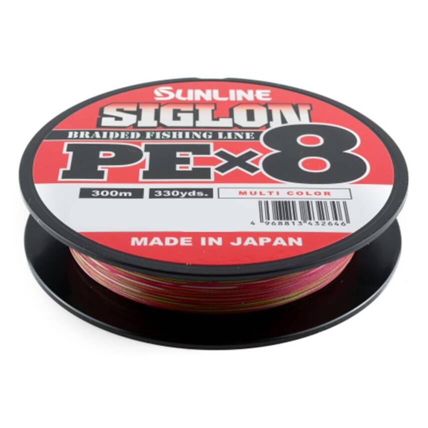 Sunline Siglon Braid Pe x8 300m Multicolor İp Misina - 2
