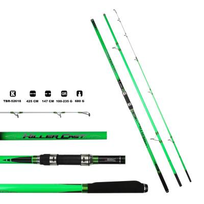 Tubertini Killer Cast 425cm 100-235gr Surf Kamış - 2