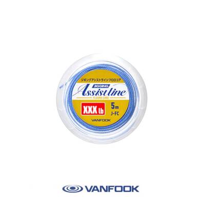 Vanfook J-FC Jiggıng Assist İpi Mavi - 50LB - 2
