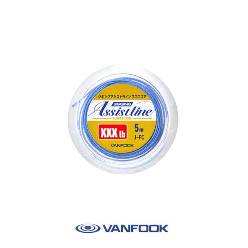 Vanfook J-FC Jiggıng Assist İpi Mavi - 50LB - 2