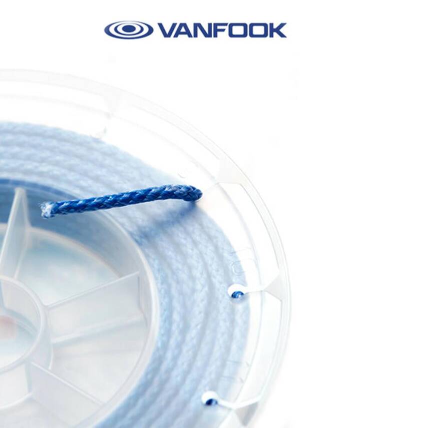 Vanfook J-FC Jiggıng Assist İpi Mavi - 50LB - 3
