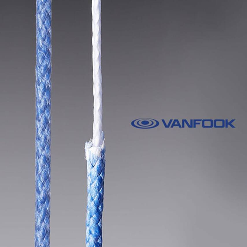 Vanfook J-FC Jiggıng Assist İpi Mavi - 50LB - 4