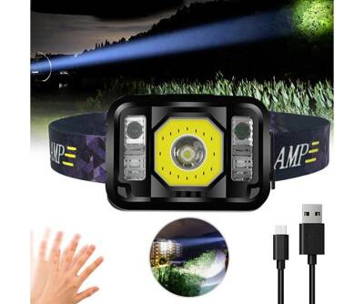 Watton WT-024 Pratik Sensörlü Sinyalli Kafa Lambası - 4