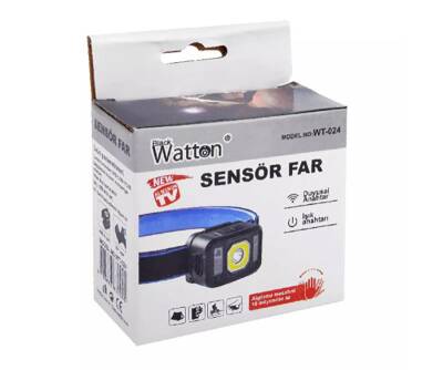 Watton WT-024 Pratik Sensörlü Sinyalli Kafa Lambası - 7
