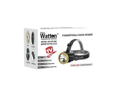 Watton WT-065 Şarjlı OSL LED Baret Lambası - 4