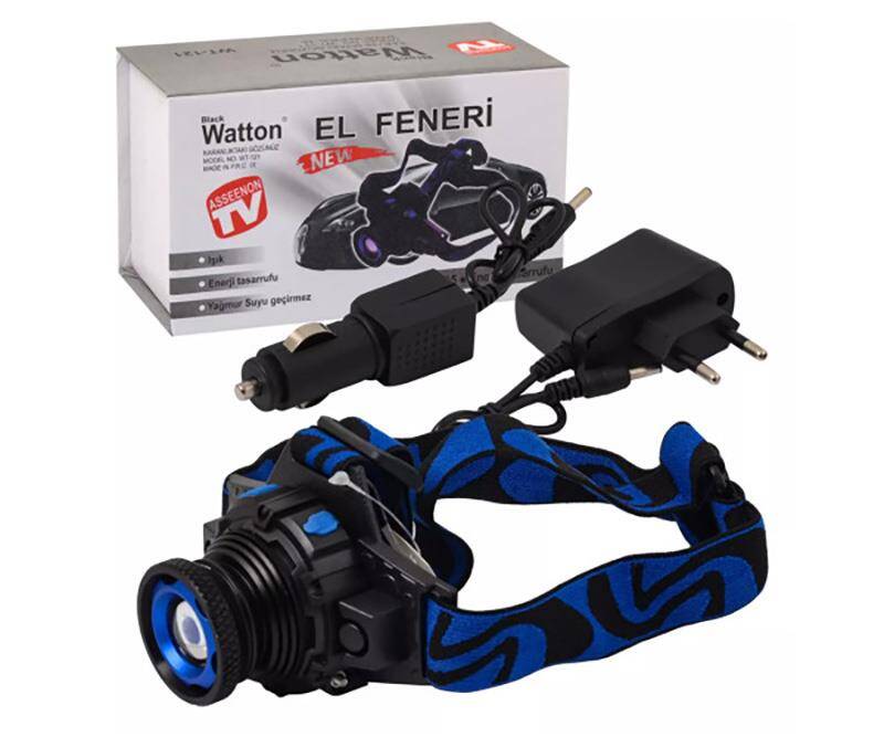 Watton WT-121 Q5 Şarjlı Mercekli Kafa Feneri - 5