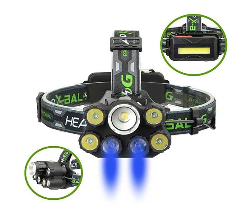 Watton WT-247 Çok Fonksiyonlu En Güçlü Ledli Kafa Feneri  - 6