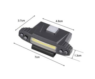 Watton WT-606 COB LED + 4 LED Şarj Edilebilir Kafa Feneri
