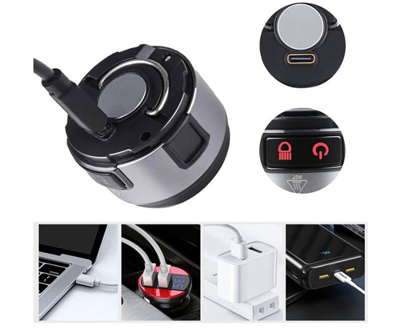 Watton WT-618 7 Mod Şarjlı Kafa ve Kamp Lambası  - 4