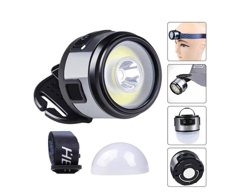 Watton WT-618 7 Mod Şarjlı Kafa ve Kamp Lambası  - 6