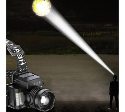 Watton WT-625 Gree TG Yağmur Suyu Geçirmez Sensörlü Kafa Lambası - 6