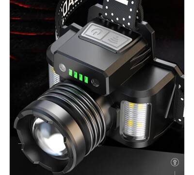 Watton WT-625 Gree TG Yağmur Suyu Geçirmez Sensörlü Kafa Lambası - 5