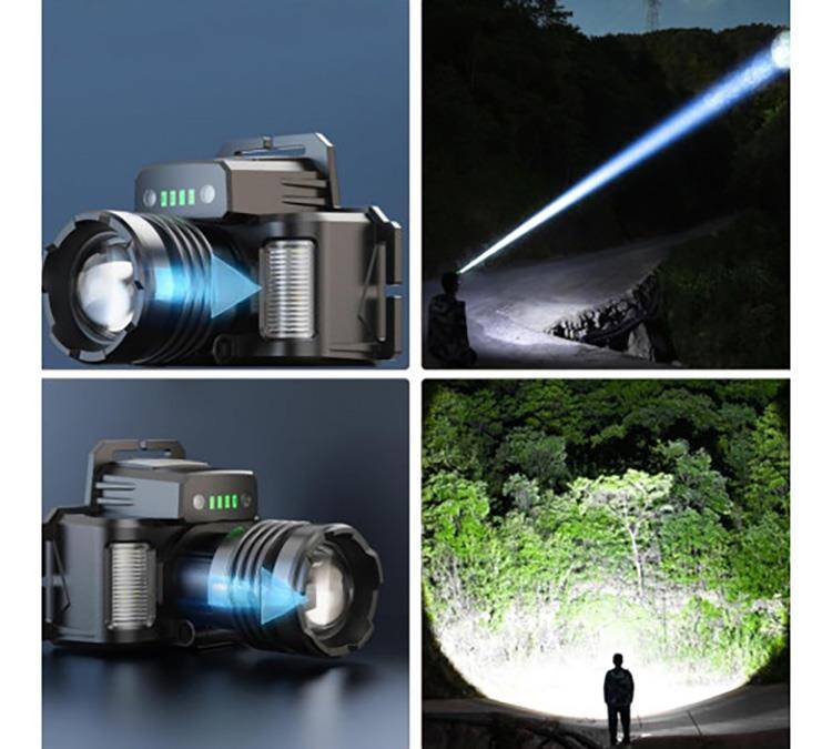 Watton WT-625 Gree TG Yağmur Suyu Geçirmez Sensörlü Kafa Lambası - 8