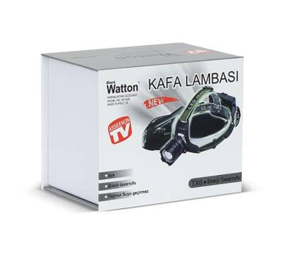 Watton WT-626 TX6 Enerji Tasarruflu Yağmur Suyu Geçirmez Kafa Lambası - 5