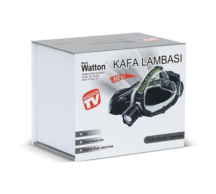 Watton WT-626 TX6 Enerji Tasarruflu Yağmur Suyu Geçirmez Kafa Lambası - 5