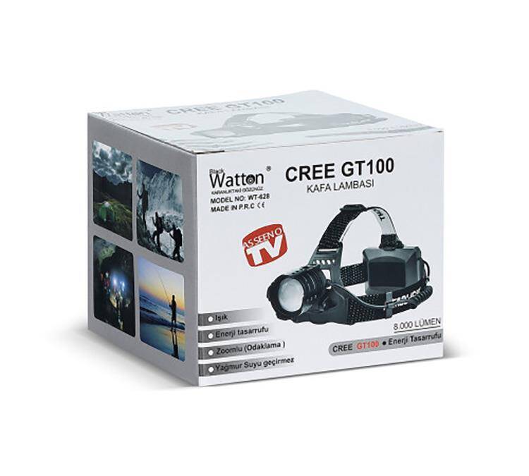 Watton WT-628 Gree TG 8.000 Lümen Yağmur Suyu Geçirmez Kafa Lambası - 5