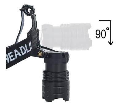 Watton WT-628 Gree TG 8.000 Lümen Yağmur Suyu Geçirmez Kafa Lambası - 6