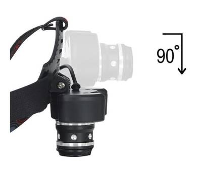 Watton WT-630 Cree T6 6.000 Lümen Yağmur Suyu Geçirmez Kafa Lambası - 3