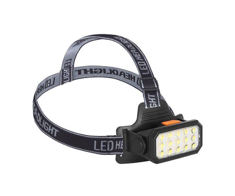 Watton WT-652 15 Ledli Sarı / Beyaz Şarjlı Kafa Lambası  - 2