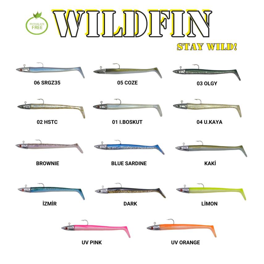 WildFin Sand Eel 11.5cm 15gr Slikon Yem - 1