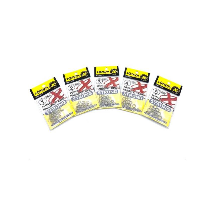 Xesta Hard Split Ring STRONG Suni Yem Halkası - 1
