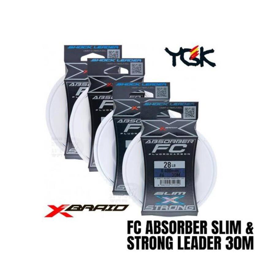 Ygk X021Absorber Slim FC 30m Fluorocarbon Misina - 2
