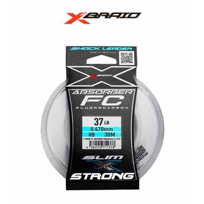 Ygk X021Absorber Slim FC 30m Fluorocarbon Misina