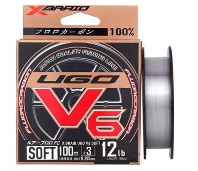 Ygk X060 F-Ugo V6 100m Soft Fluorocarbon Misina  - 3