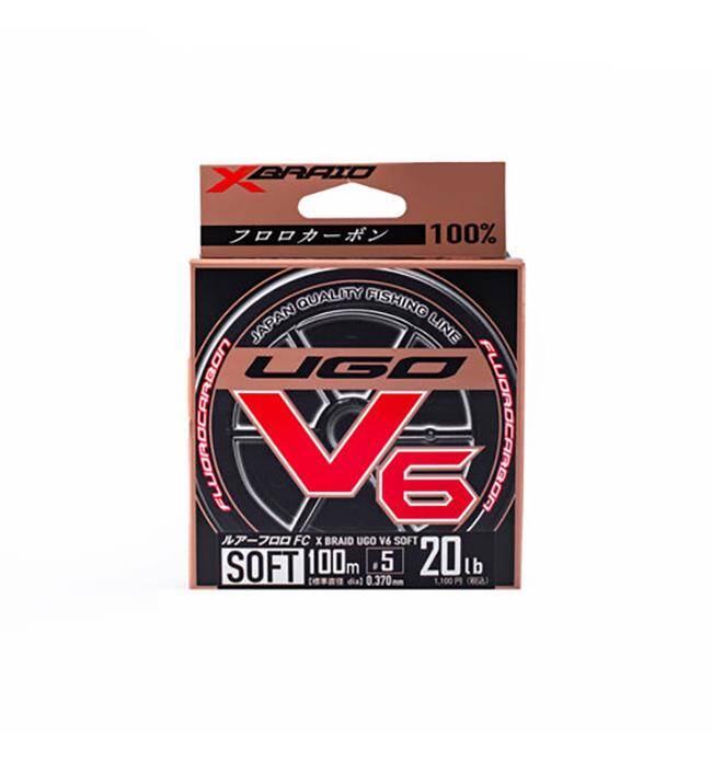 Ygk X060 F-Ugo V6 100m Soft Fluorocarbon Misina  - 1
